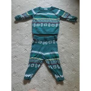 Hanna Andersson Baby Boy Holiday Outfit 6-12M